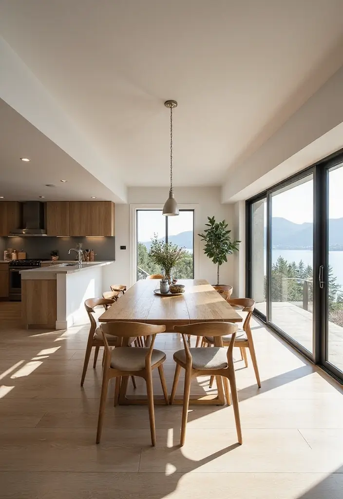 25 Coastal Dining Room Inspirations Full of Breezy Vibes - 15. Open Floor Plans