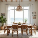 25 Coastal Dining Room Inspirations Full of Breezy Vibes