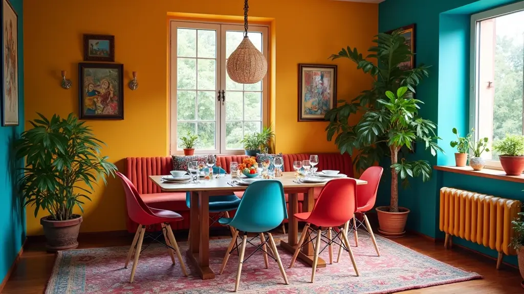 25 Colorful Dining Room Designs That Spark Joy