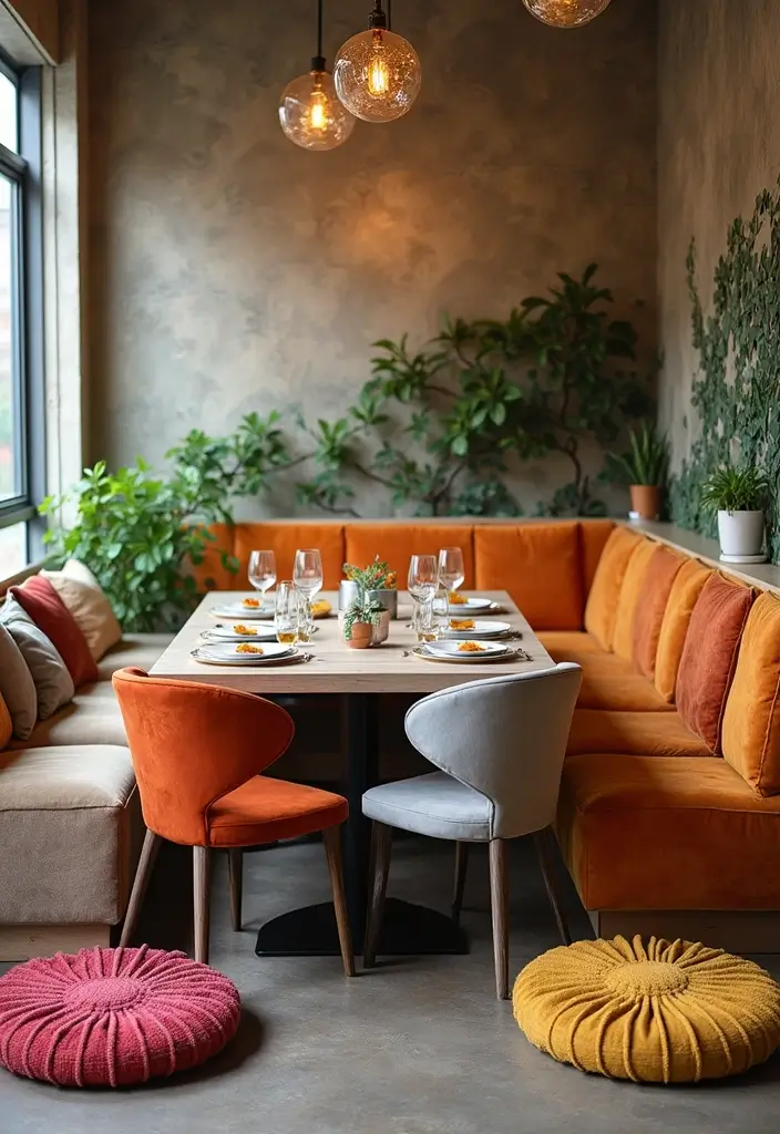 25 Dining Room Set Up Hacks for Function and Style - 10. Customize Your Seating