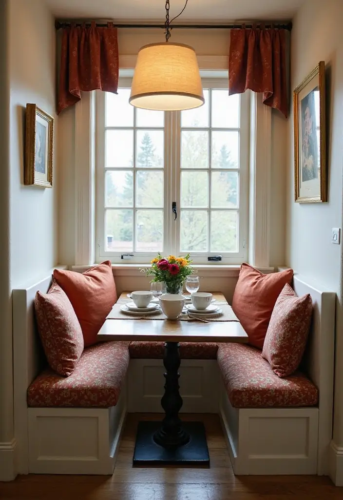 25 Dining Room Set Up Hacks for Function and Style - 19. Create a Cozy Nook