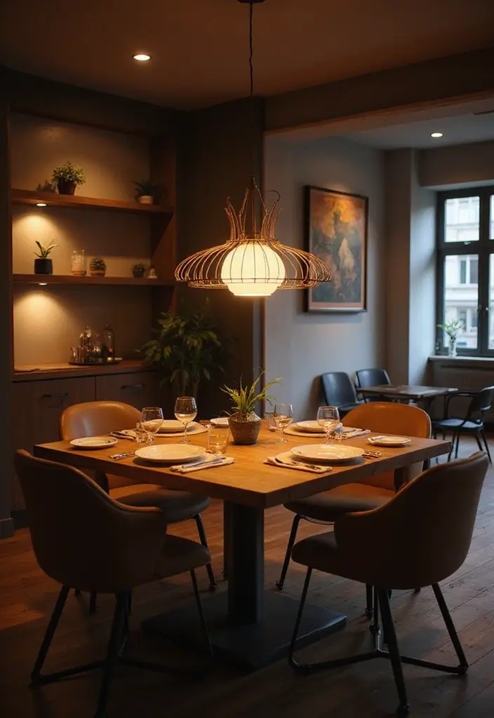 25 Dining Room Set Up Hacks for Function and Style - 8. Invest in Quality Lighting
