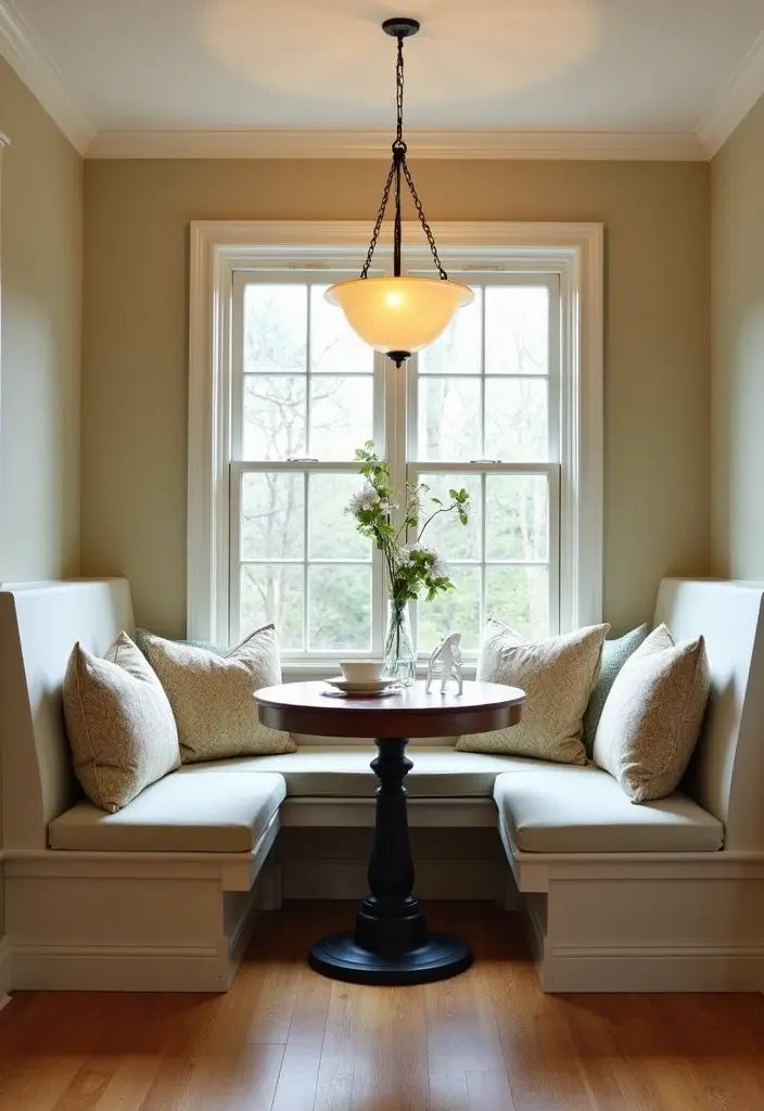25 Mid Century Modern Dining Room Looks That Stay Trendy - 22. Cozy Breakfast Nook