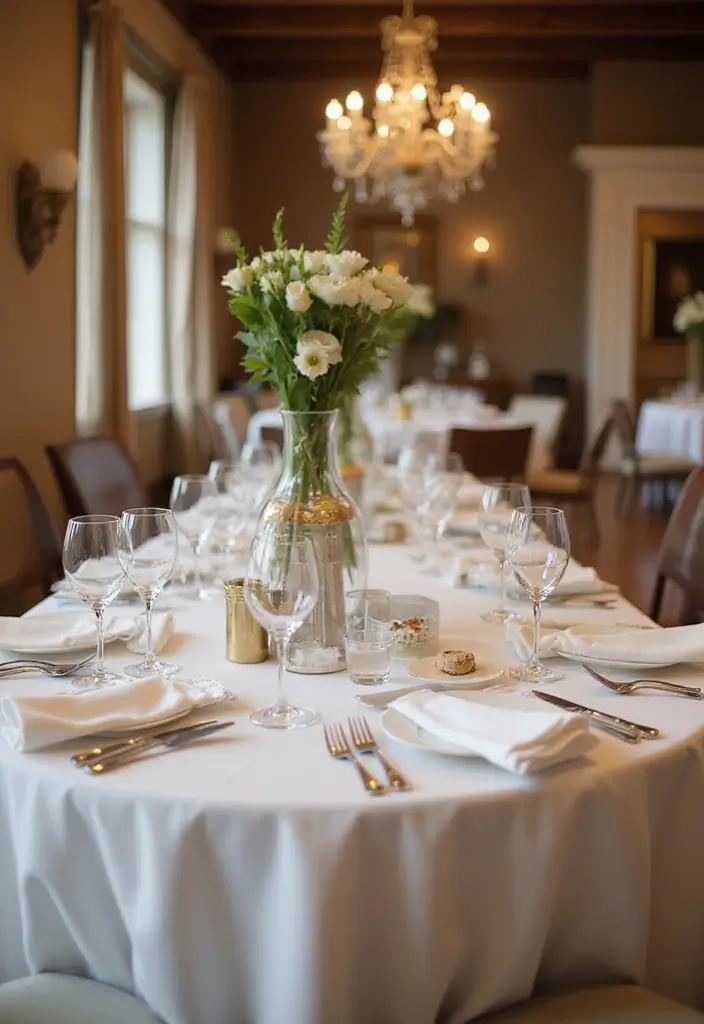 25 Traditional Dining Room Ideas That Never Go Out of Style - 12. Elegant Table Settings