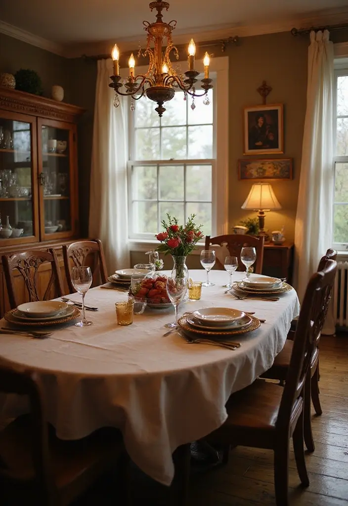 26 Cozy Dining Room Ideas Perfect for Family Gatherings - 25. Family Gathering Traditions