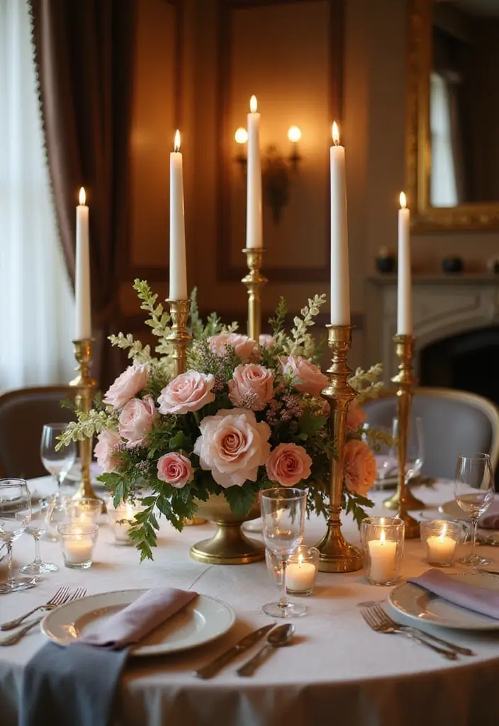26 Formal Dining Room Designs That Feel Elegant and Timeless - 6. Elegant Table Centerpieces