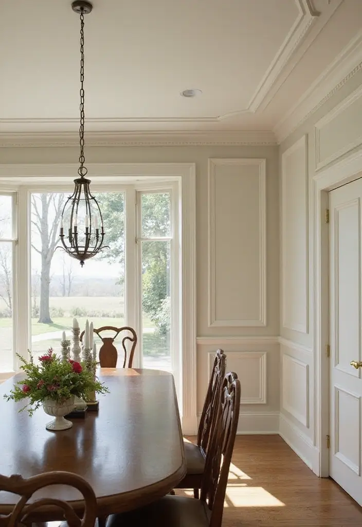 26 Formal Dining Room Designs That Feel Elegant and Timeless - 8. Architectural Details