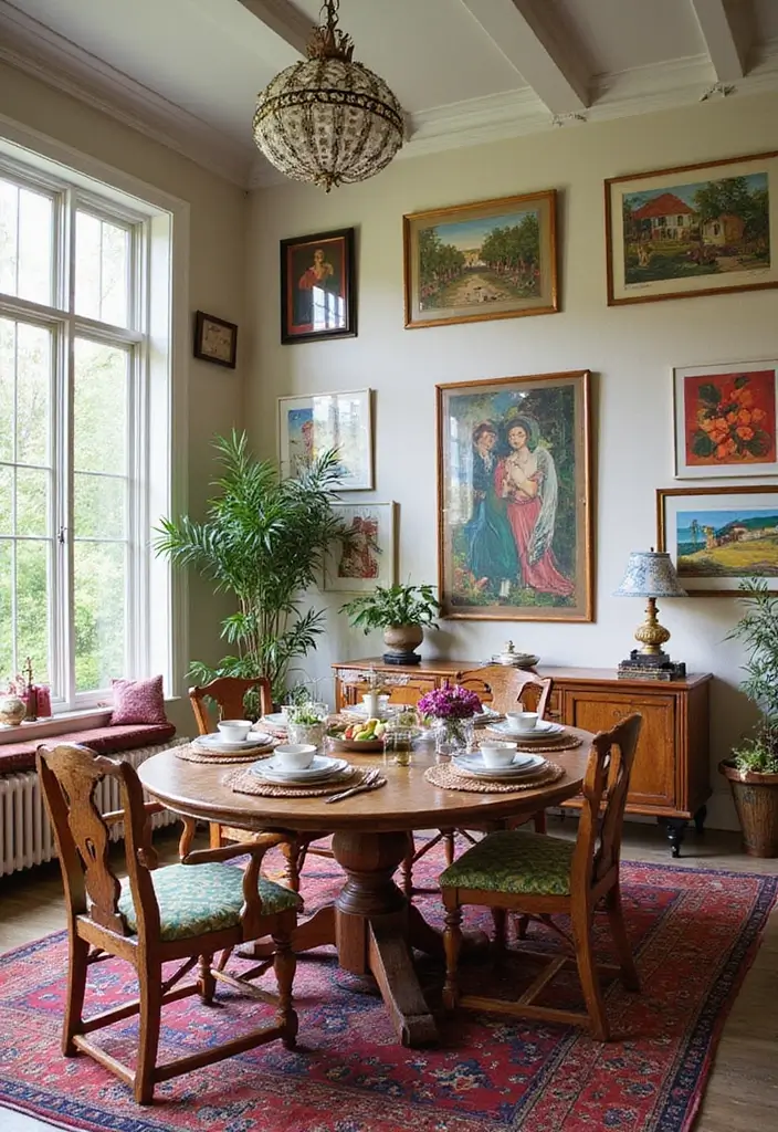 26 Sunroom Dining Room Designs with Natural Light Magic 14 26 Sunroom Dining Room Designs with Natural Light Magic - 14. Artistic Expressions