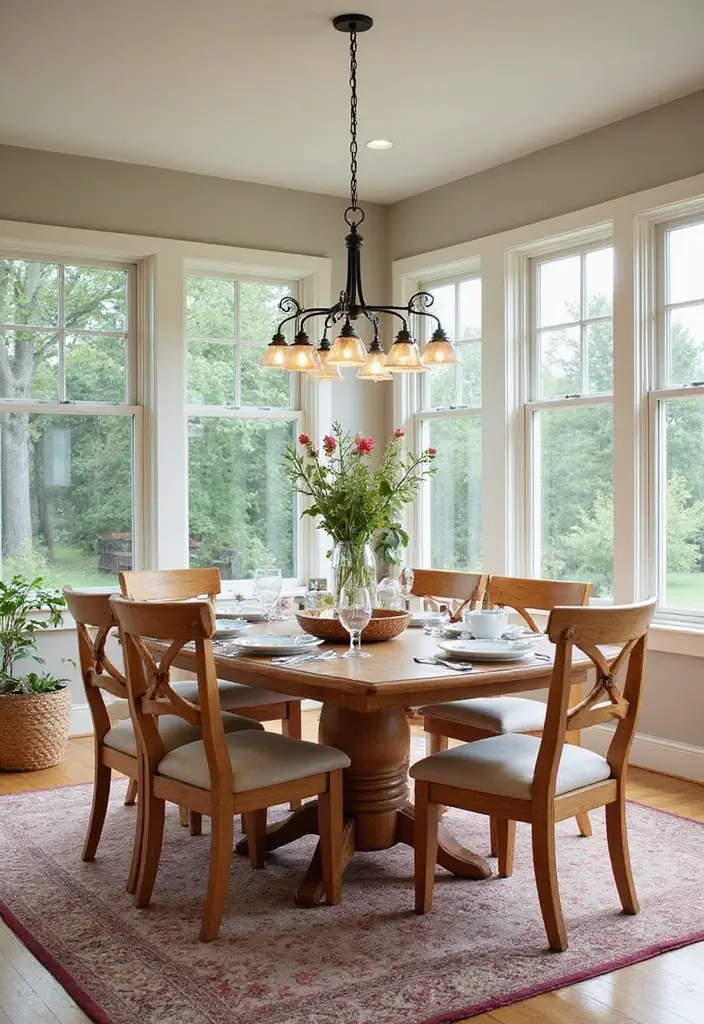 26 Sunroom Dining Room Designs with Natural Light Magic 19 26 Sunroom Dining Room Designs with Natural Light Magic - 19. Family-Friendly Fun