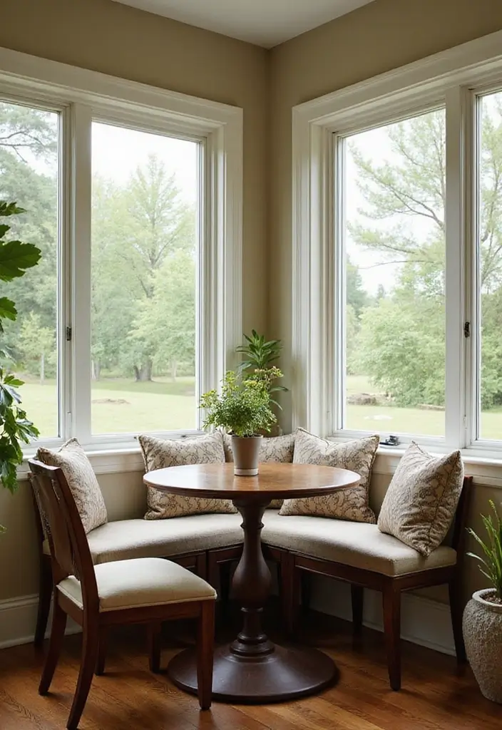 26 Sunroom Dining Room Designs with Natural Light Magic 21 26 Sunroom Dining Room Designs with Natural Light Magic - 21. Cozy Nooks