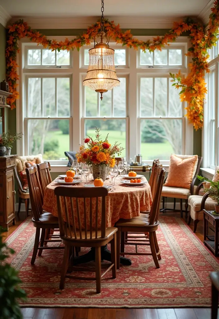 26 Sunroom Dining Room Designs with Natural Light Magic 24 26 Sunroom Dining Room Designs with Natural Light Magic - 24. Seasonal Decor