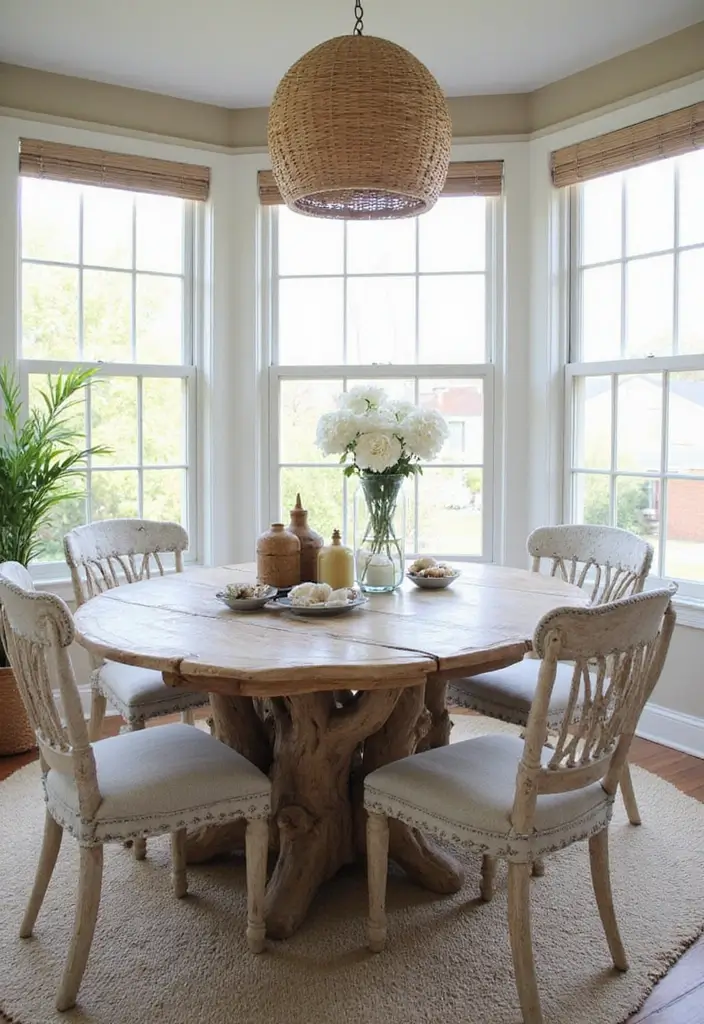 26 Sunroom Dining Room Designs with Natural Light Magic 5 26 Sunroom Dining Room Designs with Natural Light Magic - 5. Coastal Retreat