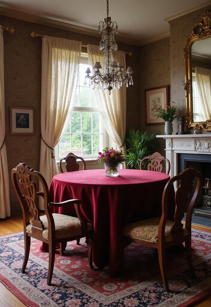 26 Victorian Dining Room Inspirations Full of Drama 16 26 Victorian Dining Room Inspirations Full of Drama - 16. Engaging Textures