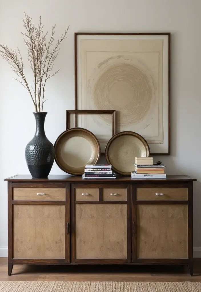 27 Dining Room Buffet Styling Tricks That Look Designer - 2. Play with Heights