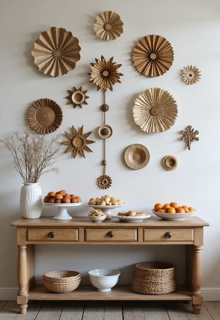 27 Dining Room Buffet Styling Tricks That Look Designer - 27. Utilize Wall Space