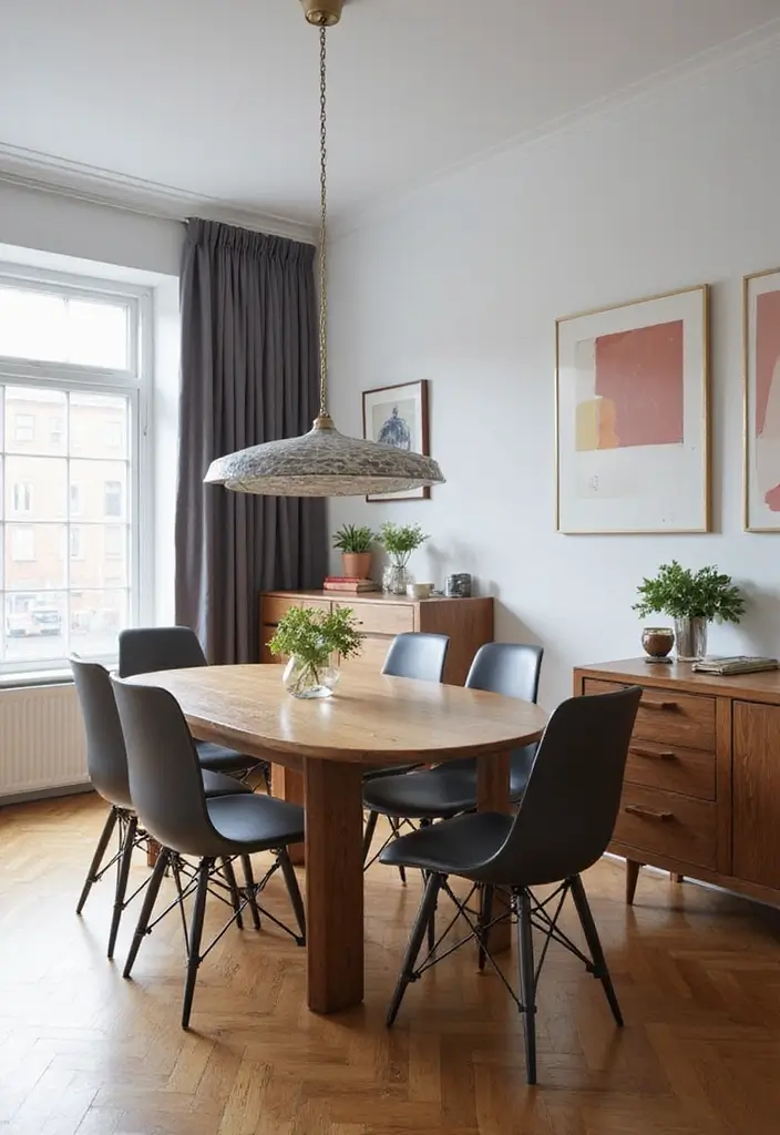 27 Dining Room and Office Combo Hacks That Save Space - 19. Reversible Furniture