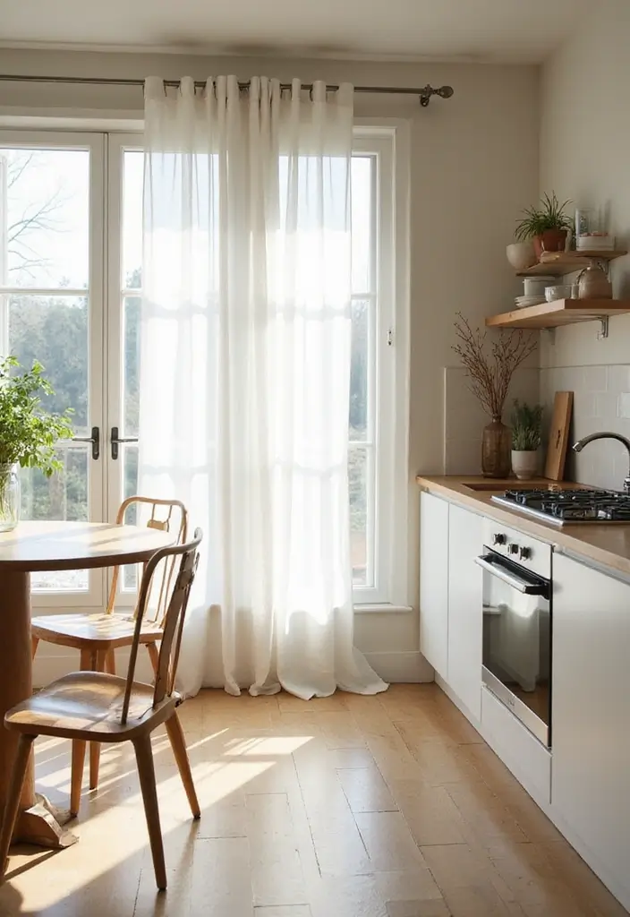 27 Kitchen and Dining Room Ideas That Maximize Space - 25. Maximize Natural Light