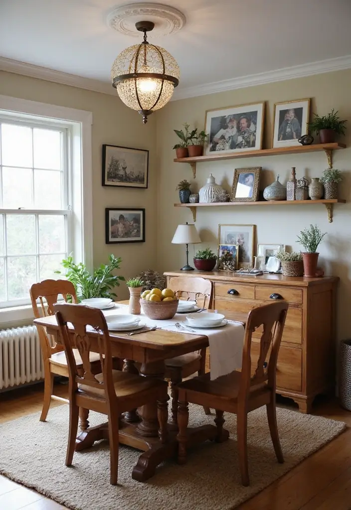 27 Small Dining Room Decor Hacks That Save Space - 24. Incorporate Personal Touches