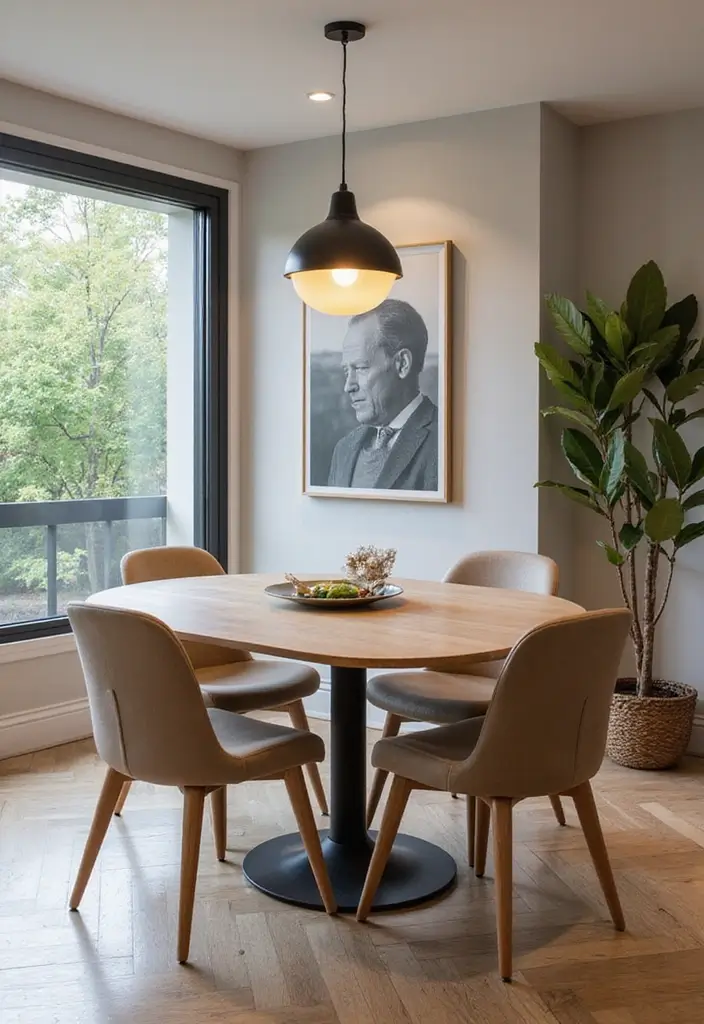 27 Small Dining Room Decor Hacks That Save Space - 27. Tech-Friendly Decor