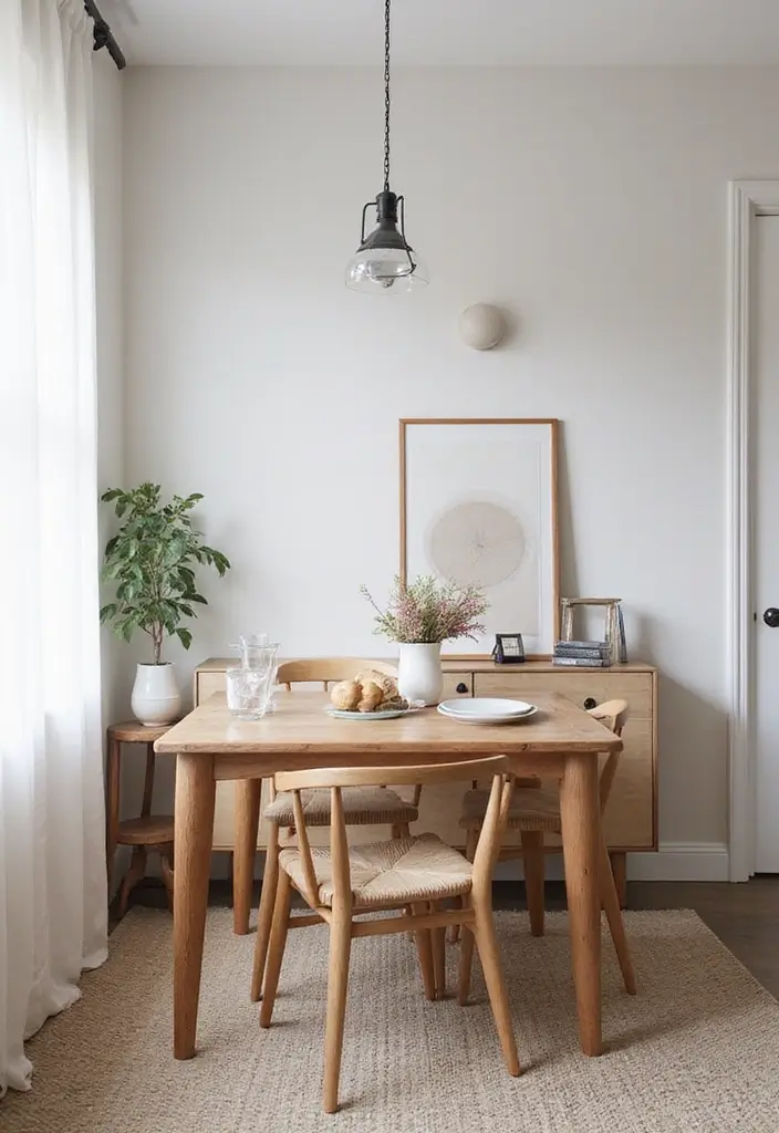27 Small Dining Room Decor Hacks That Save Space - 7. Color Palette Choices