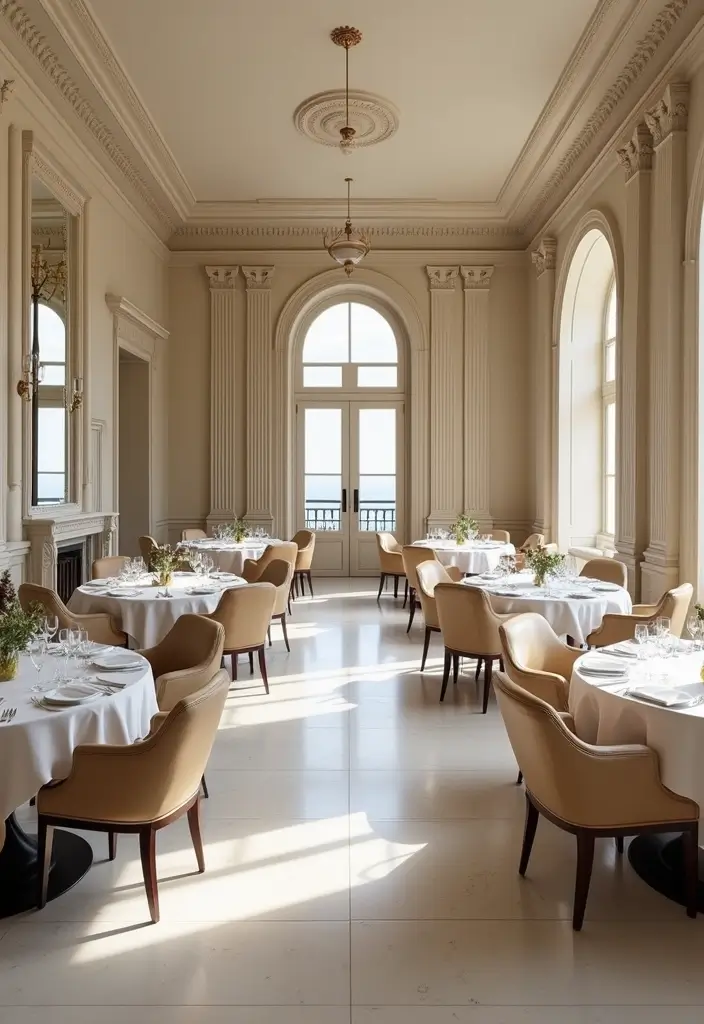 27 Vintage Dining Room Looks That Bring Back Charm - 16. Neo-Classical Dining