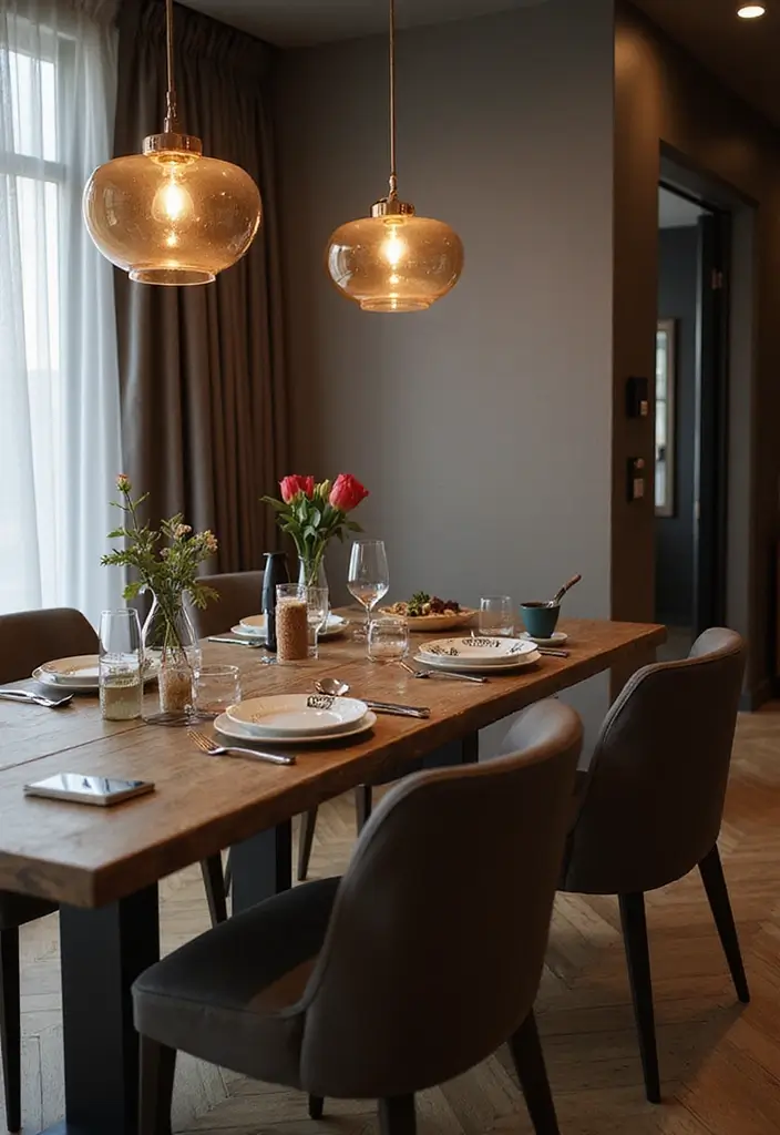28 Dining Room Corner Ideas That Make the Most of Space - 27. Implement Smart Technology