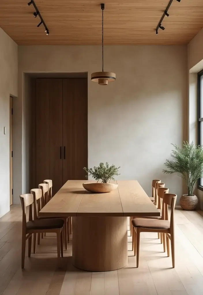 28 Minimalist Dining Room Designs That Feel Modern and Calm - 26. Family Dining Concepts