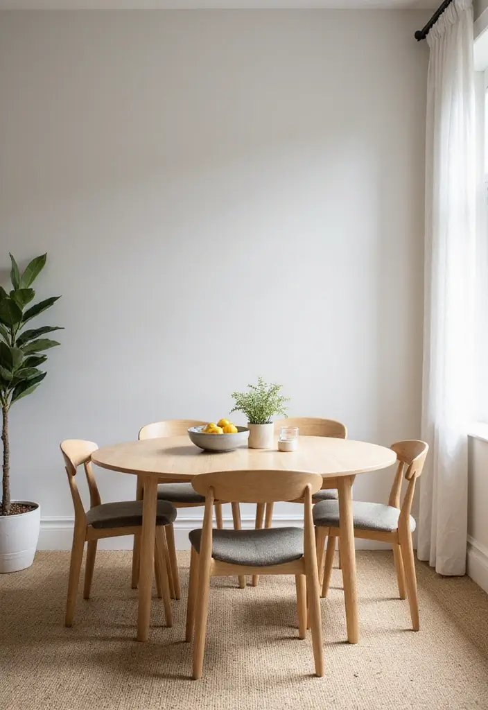 28 Minimalist Dining Room Designs That Feel Modern and Calm - 28. Thoughtful Layout