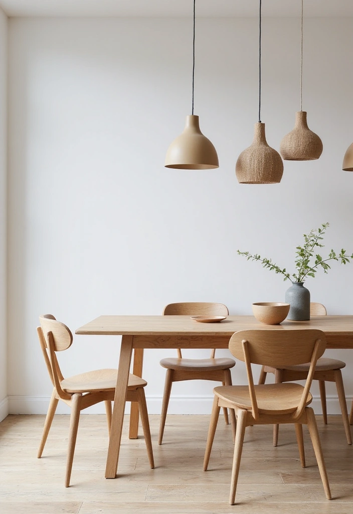 28 Modern Dining Room Ideas for a Sleek, Fresh Look - 20. Scandinavian Simplicity