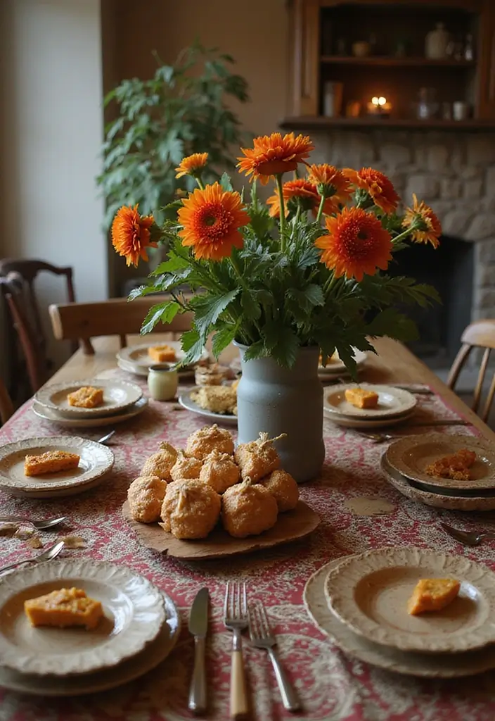 28 Stunning Decorating Dining Room Table Ideas for Any Season - 20. Cultural Heritage Inspiration