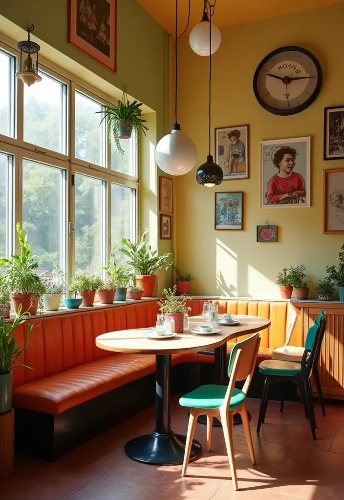 29 Bloxburg Dining Room Ideas You Can Recreate Easily 10 29 Bloxburg Dining Room Ideas You Can Recreate Easily - 10. Quirky Retro Style