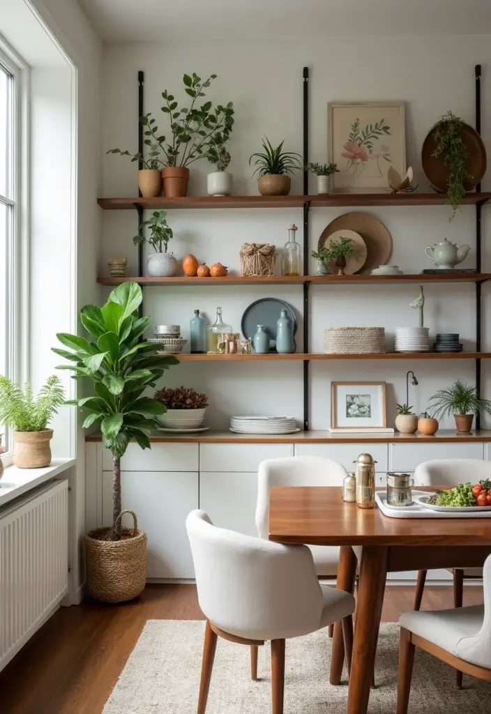29 Bloxburg Dining Room Ideas You Can Recreate Easily 23 29 Bloxburg Dining Room Ideas You Can Recreate Easily - 23. Open Shelving Display