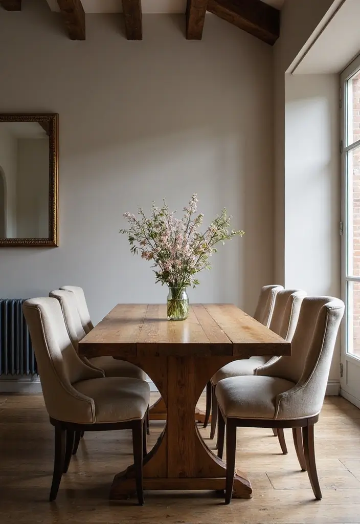 29 Casual Dining Room Ideas Perfect for Everyday Living 16 29 Casual Dining Room Ideas Perfect for Everyday Living - 17. Rustic Elegance