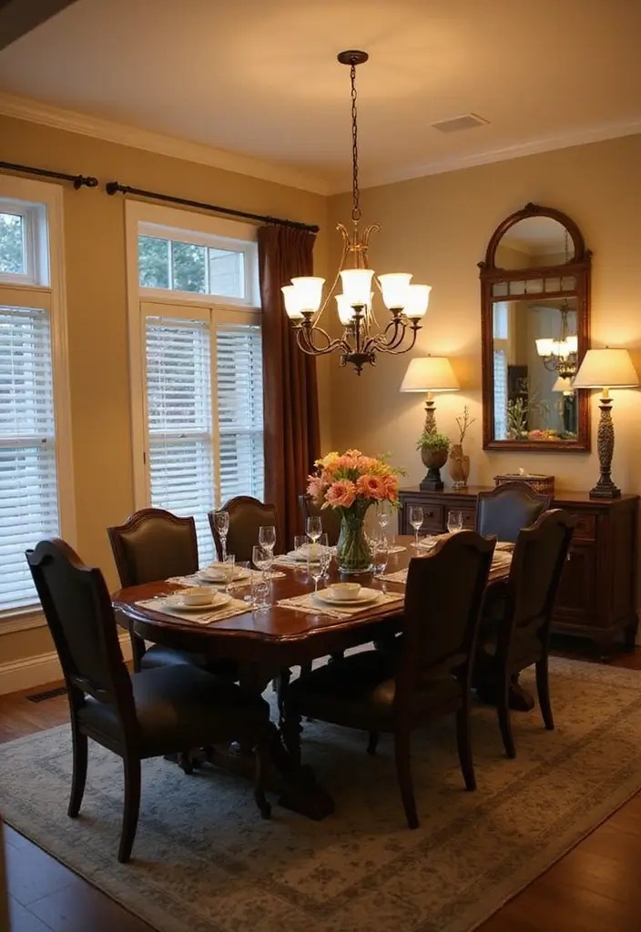 29 Casual Dining Room Ideas Perfect for Everyday Living 24 29 Casual Dining Room Ideas Perfect for Everyday Living - 25. Layered Lighting