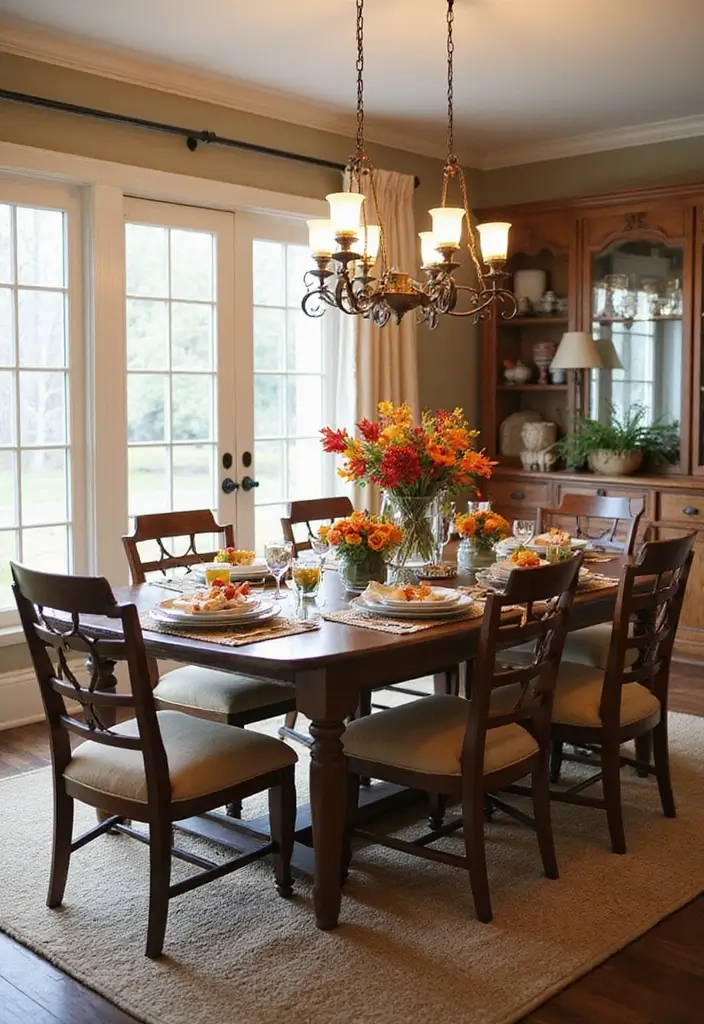 29 Casual Dining Room Ideas Perfect for Everyday Living 27 29 Casual Dining Room Ideas Perfect for Everyday Living - 28. Seasonal Decor