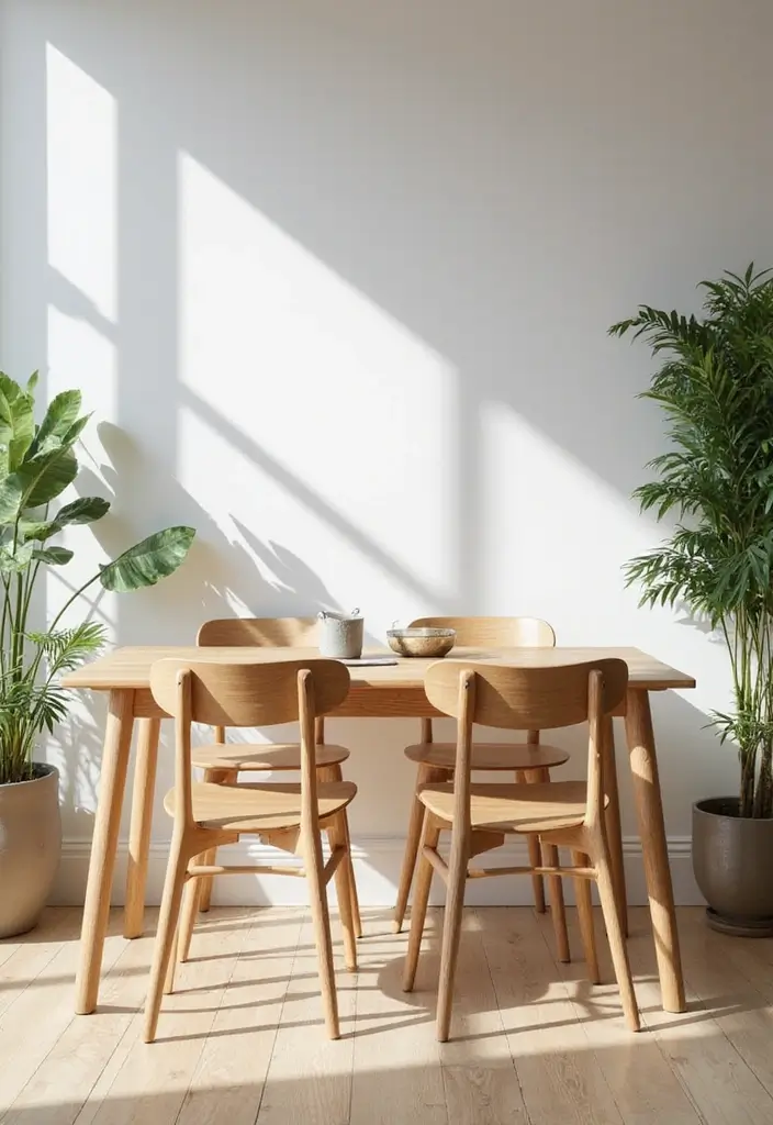 29 Contemporary Dining Room Styles That Feel Fresh - 1. Eco-Chic Minimalism