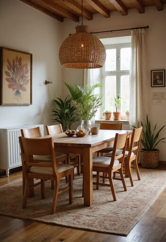 29 Contemporary Dining Room Styles That Feel Fresh - 18. Warm Earth Tones
