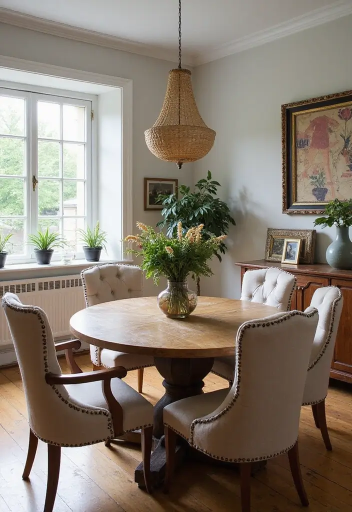 29 Contemporary Dining Room Styles That Feel Fresh - 19. Interdisciplinary Styles