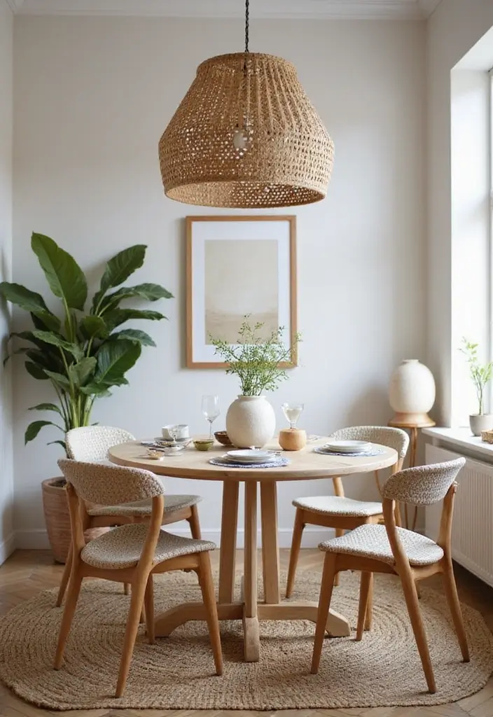 29 Contemporary Dining Room Styles That Feel Fresh - 21. Sustainability in Textiles