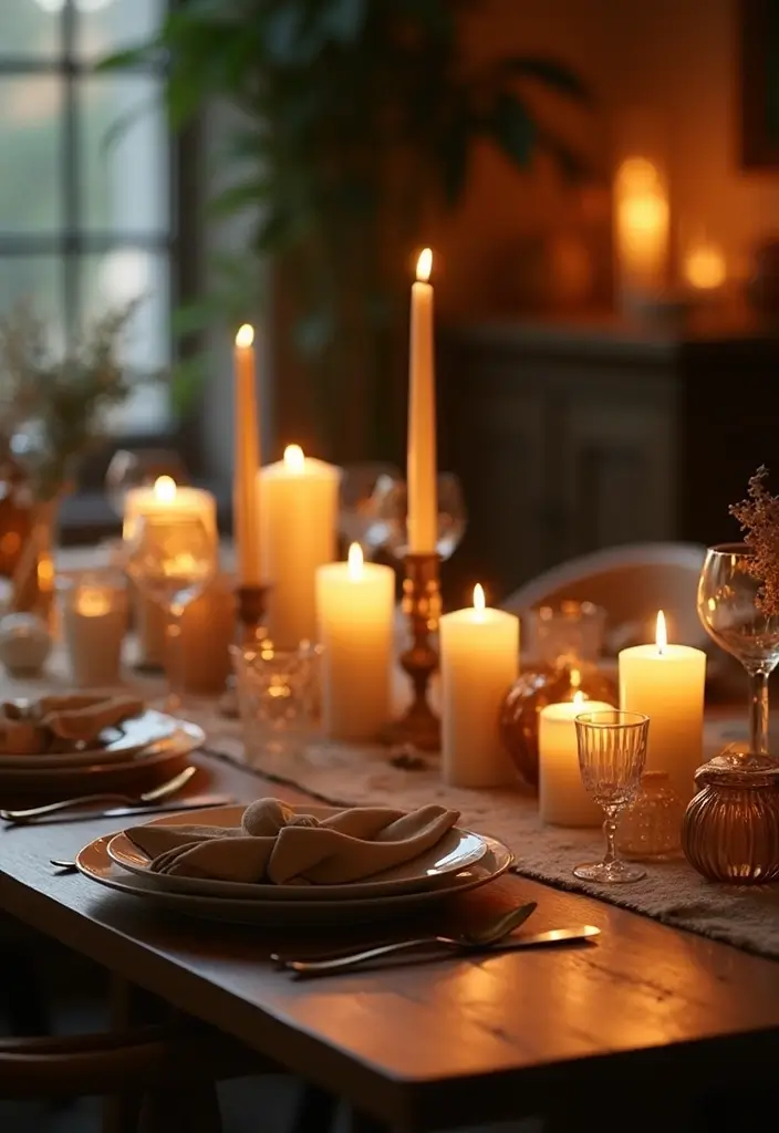 29 Dining Room Decoration Tricks to Refresh Instantly 12 29 Dining Room Decoration Tricks to Refresh Instantly - 12. Eco-friendly Candles