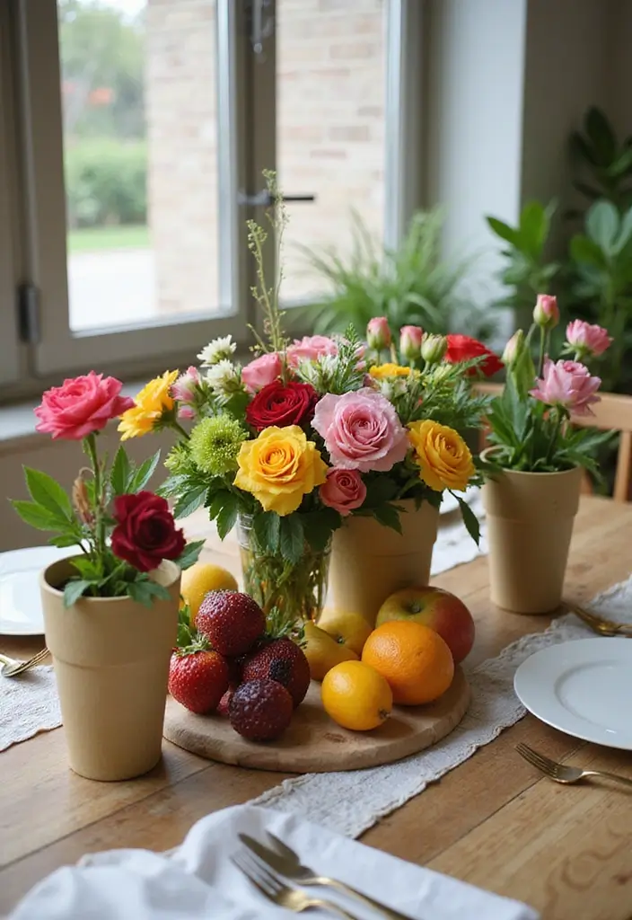 29 Dining Room Decoration Tricks to Refresh Instantly 7 29 Dining Room Decoration Tricks to Refresh Instantly - 7. Table Centerpiece Ideas