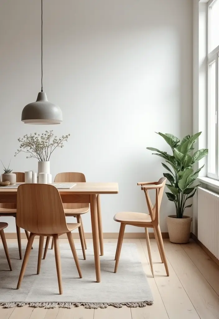 29 Dining Room Ideas That Instantly Upgrade Your Home - 18. Scandinavian Simplicity