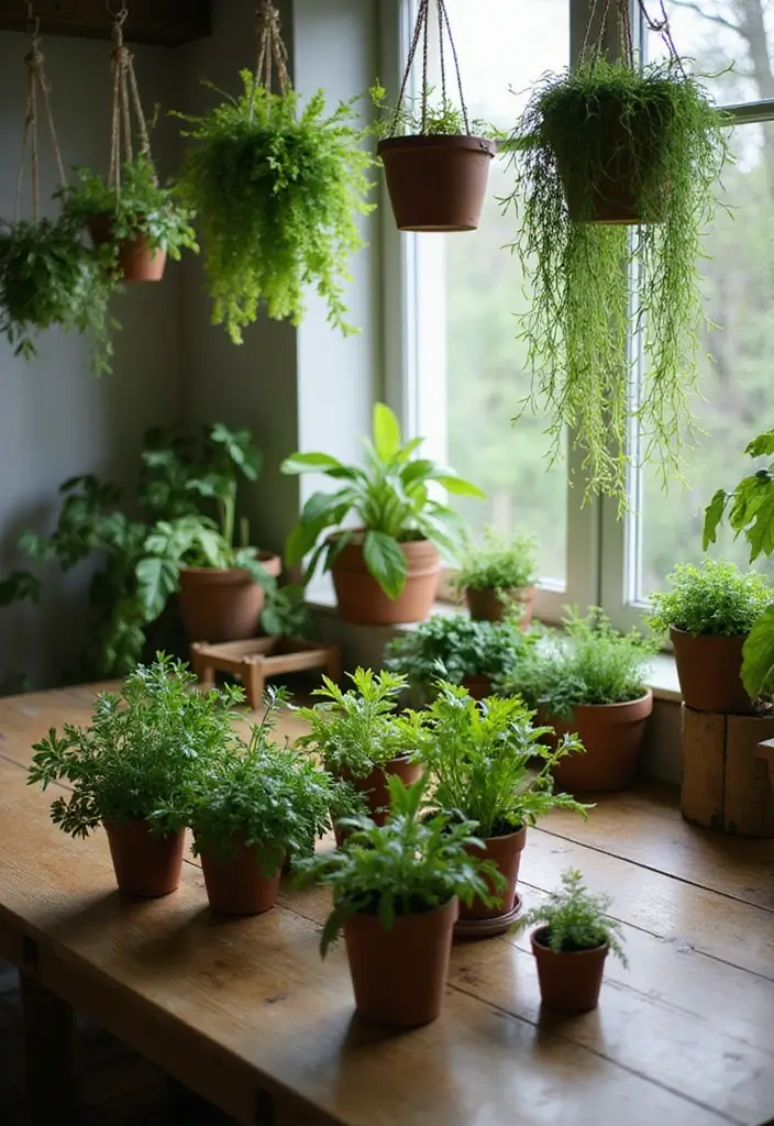 29 Dining Room Ideas That Instantly Upgrade Your Home - 2. Greenery Galore