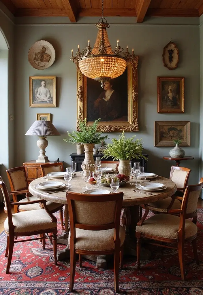 29 Dining Room Ideas That Instantly Upgrade Your Home - 20. Travel-Inspired Decor