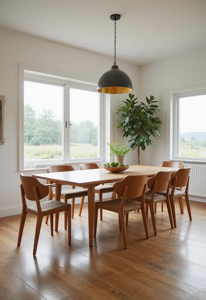 29 Dining Room Ideas That Instantly Upgrade Your Home - 22. Earth-Friendly Furniture