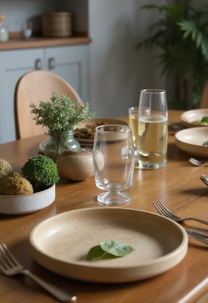 29 Dining Room Ideas That Instantly Upgrade Your Home - 3. Sustainable Tableware