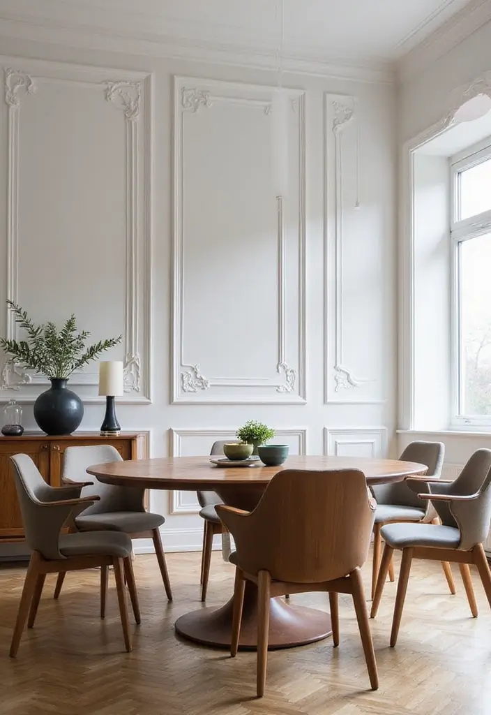 29 Dining Room Molding Ideas That Add Dimension 26 29 Dining Room Molding Ideas That Add Dimension - 26. Modular Molding Designs