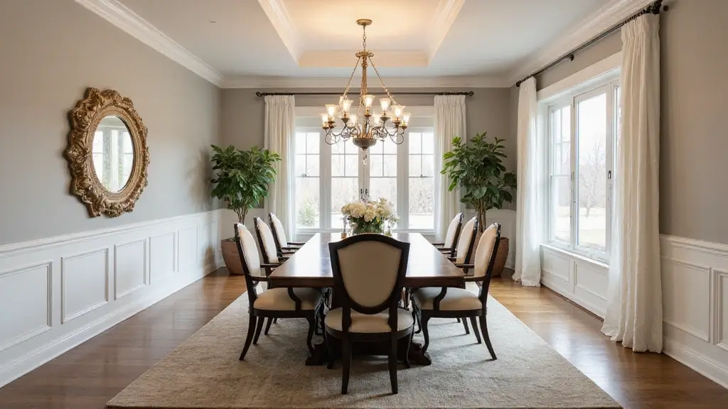 29 Dining Room Molding Ideas That Add Dimension