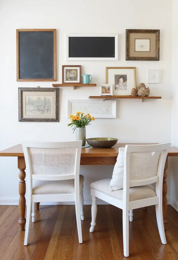 30 Dining Room Gallery Wall Inspirations You’ll Adore 12 30 Dining Room Gallery Wall Inspirations You’ll Adore - 12. Art and Functionality