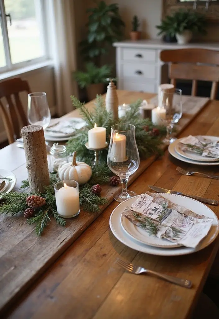 30 Dining Room Table Christmas Decor Inspirations Full of Holiday Spirit 31 30 Dining Room Table Christmas Decor Inspirations Full of Holiday Spirit - 30. Charming Holiday Signs